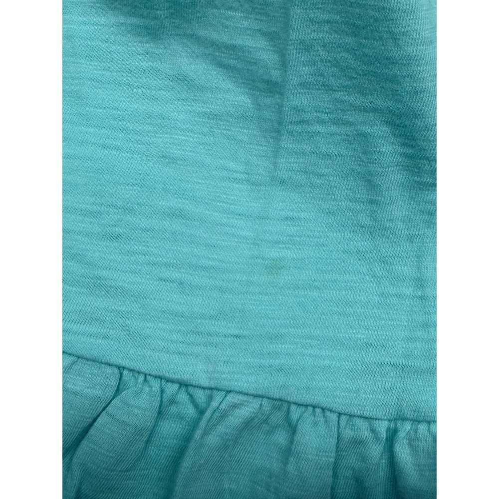 Lilly Pulitzer Dress Women XS Blue Strapless Ruffle Beach Summer Vacation Cotton - Picture 11 of 14